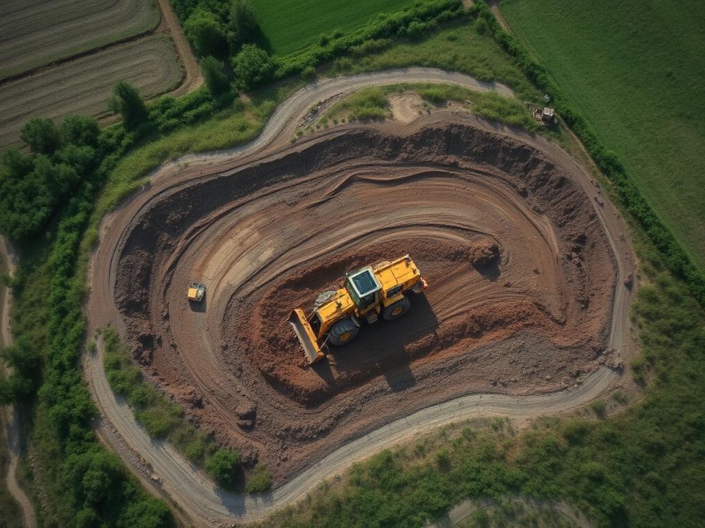 Excavation de terrain